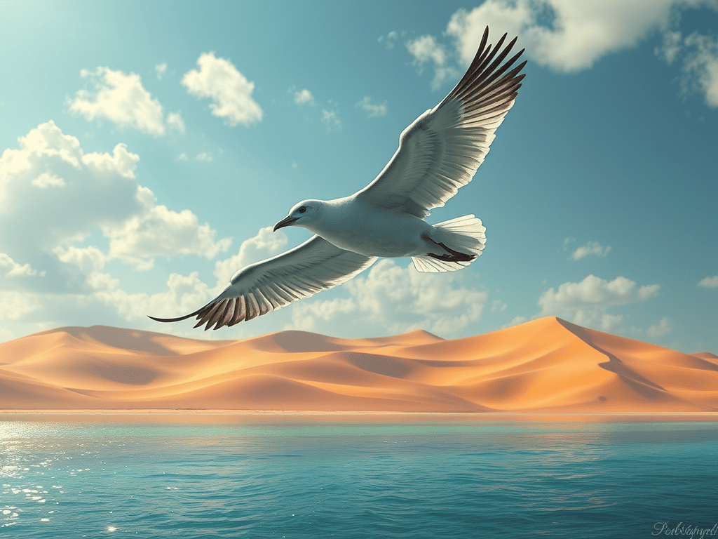 O albatroz e o voo&nbsp;interrompido